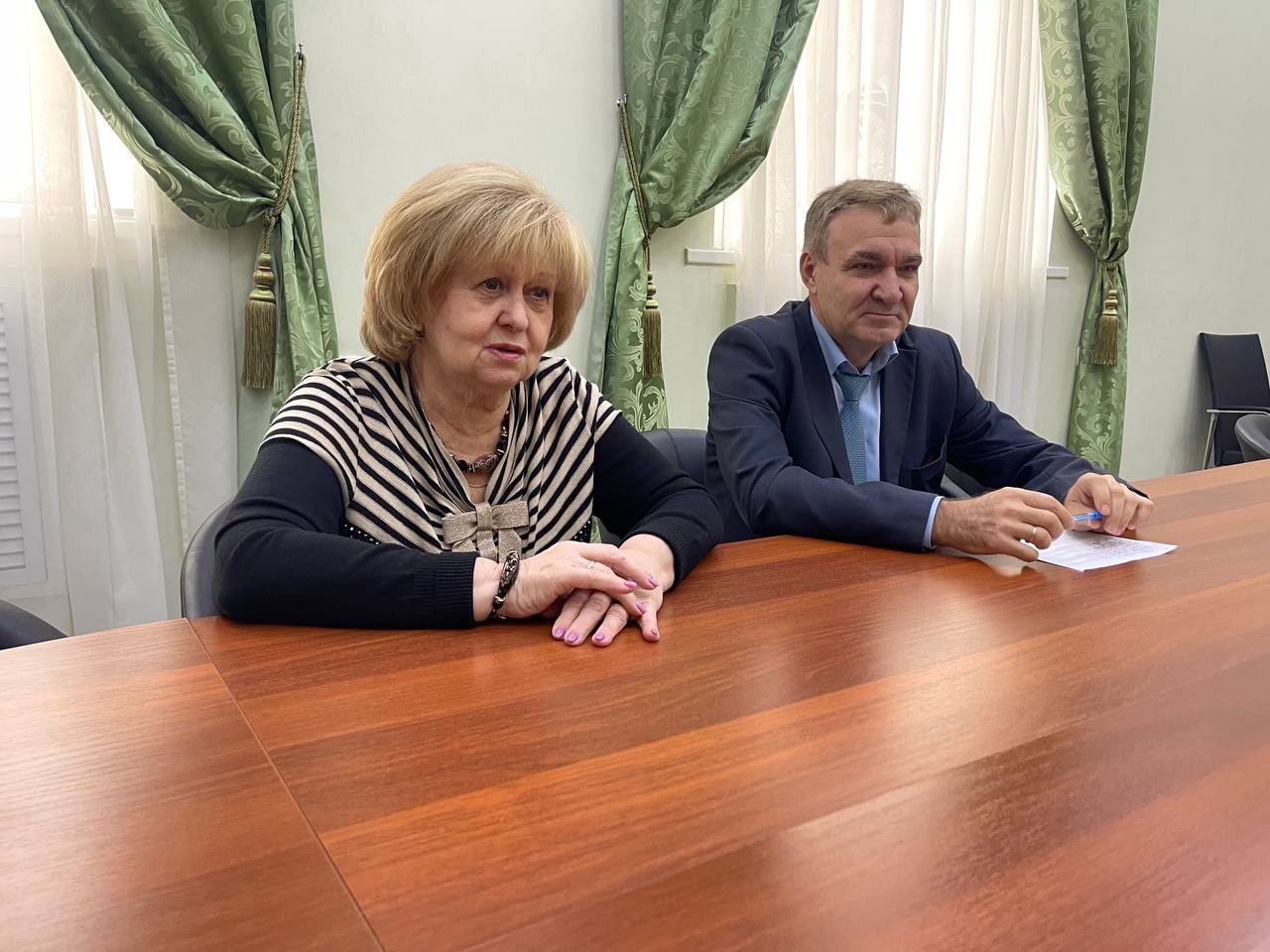 Рабочая встреча с Уполномоченным по защите прав предпринимателей Эдуардом Ивановичем Харченко