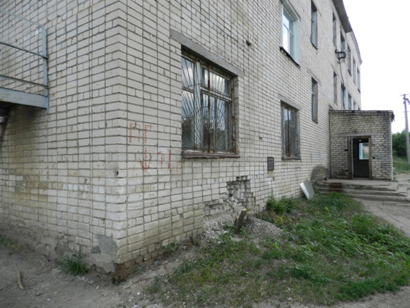В прошлом году дом был "ободранным" снаружи и изнутри.