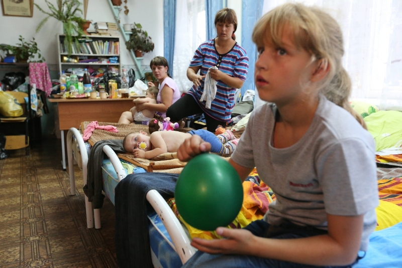 Многие были вынуждены покинуть дома.