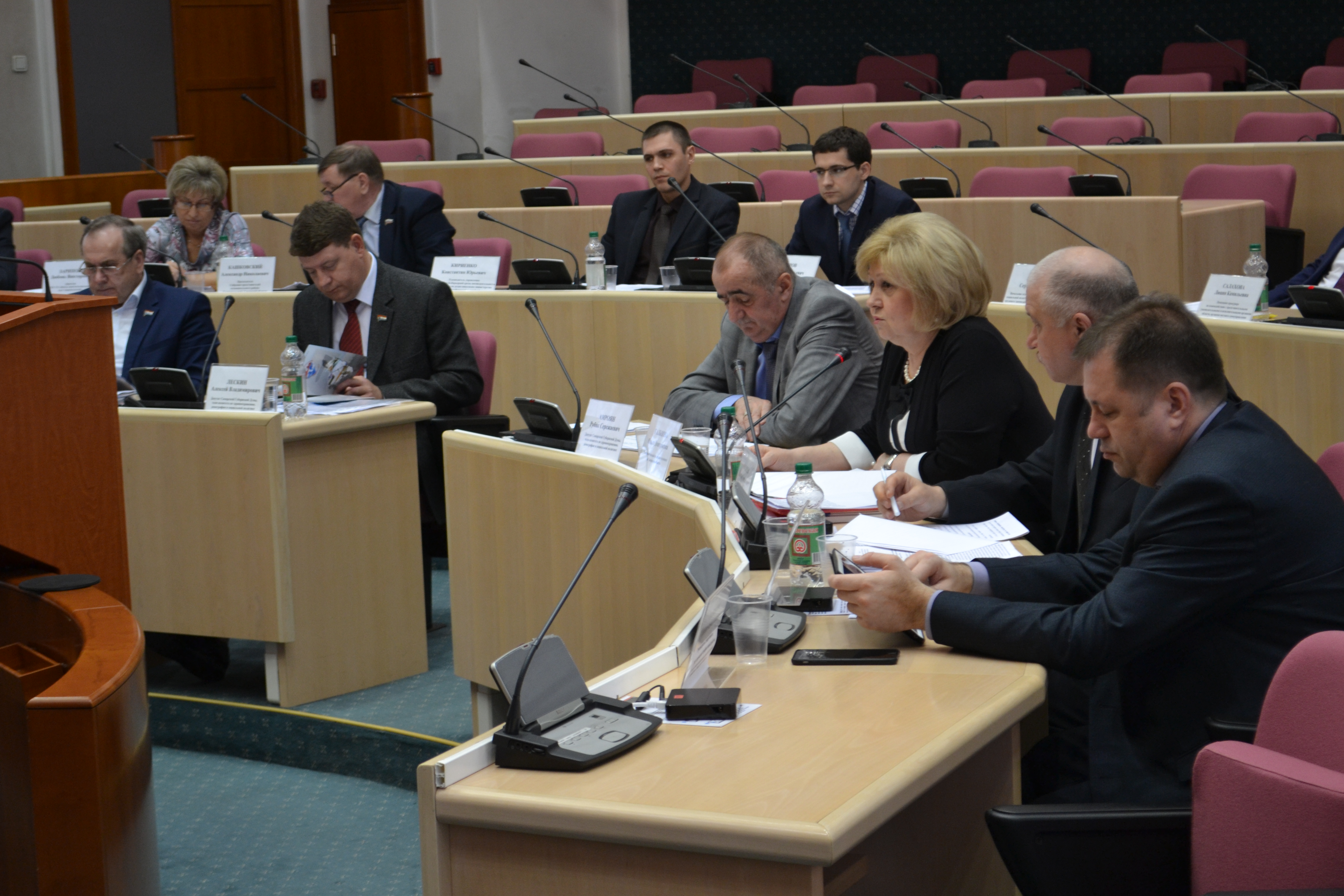 Заседание комитета по здравоохранению, демографии и социальной политике Самарской Губернской Думы