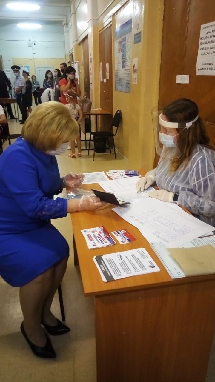 Уполномоченный по правам человека в Самарской области Ольга Дмитриевна Гальцова приняла участие в общероссийском голосовании