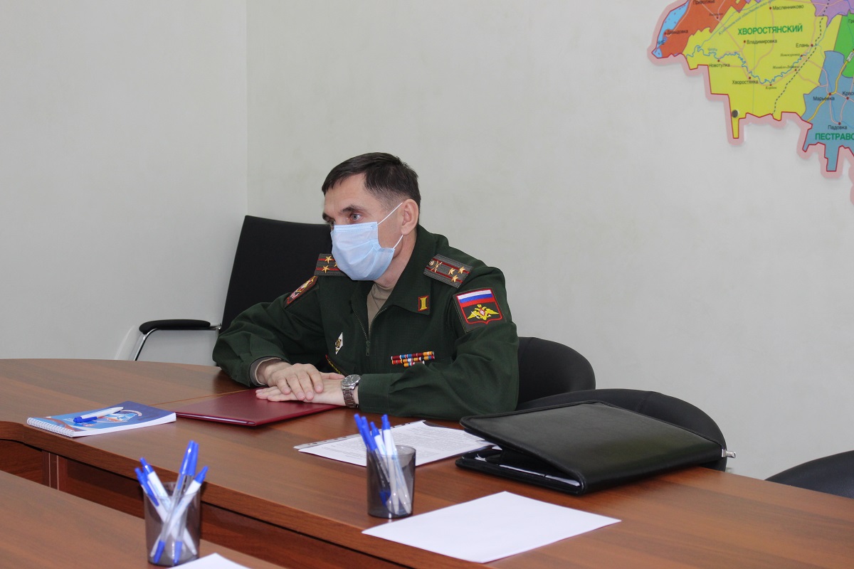 Рабочая встреча Уполномоченного по правам человека и военного комиссара Самарской области