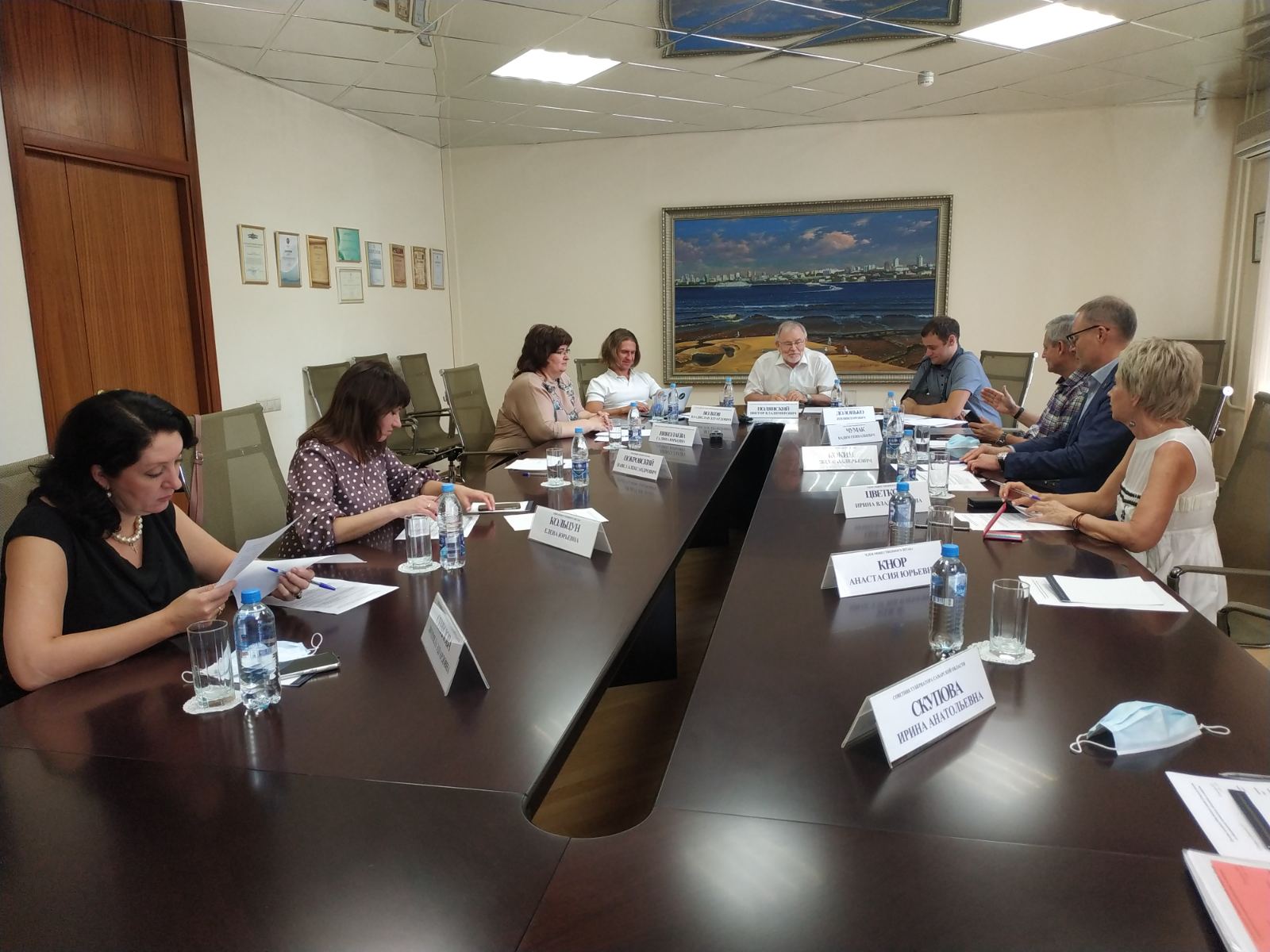 Заседание Общественного штаба Самарской области по независимому наблюдению за выборами в 2021 году