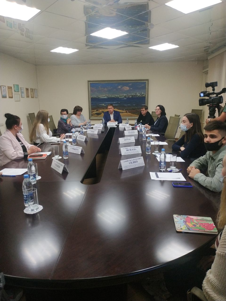 Заседание круглого стола Общественного штаба Самарской области по независимому общественному наблюдению за выборами в 2021 году «Молодежь и её участие в выборах. Запросы к выборам-2021. Электоральная активность»
