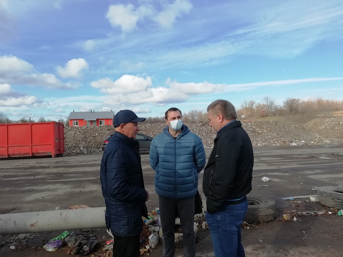 Представители аппарата Уполномоченного посетили мусоросортировочный комплекс в Новокуйбышевске