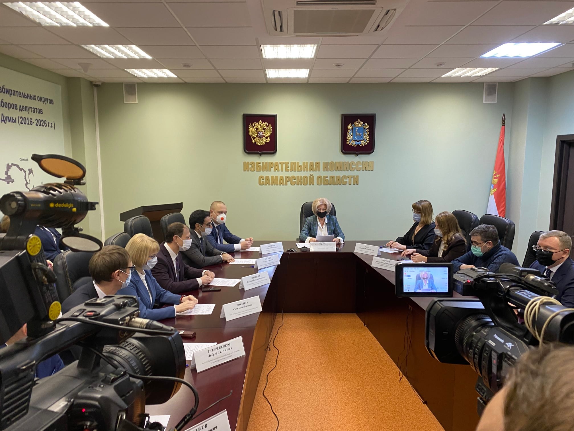 Первое заседание обновленного состава Избирательной комиссии Самарской области