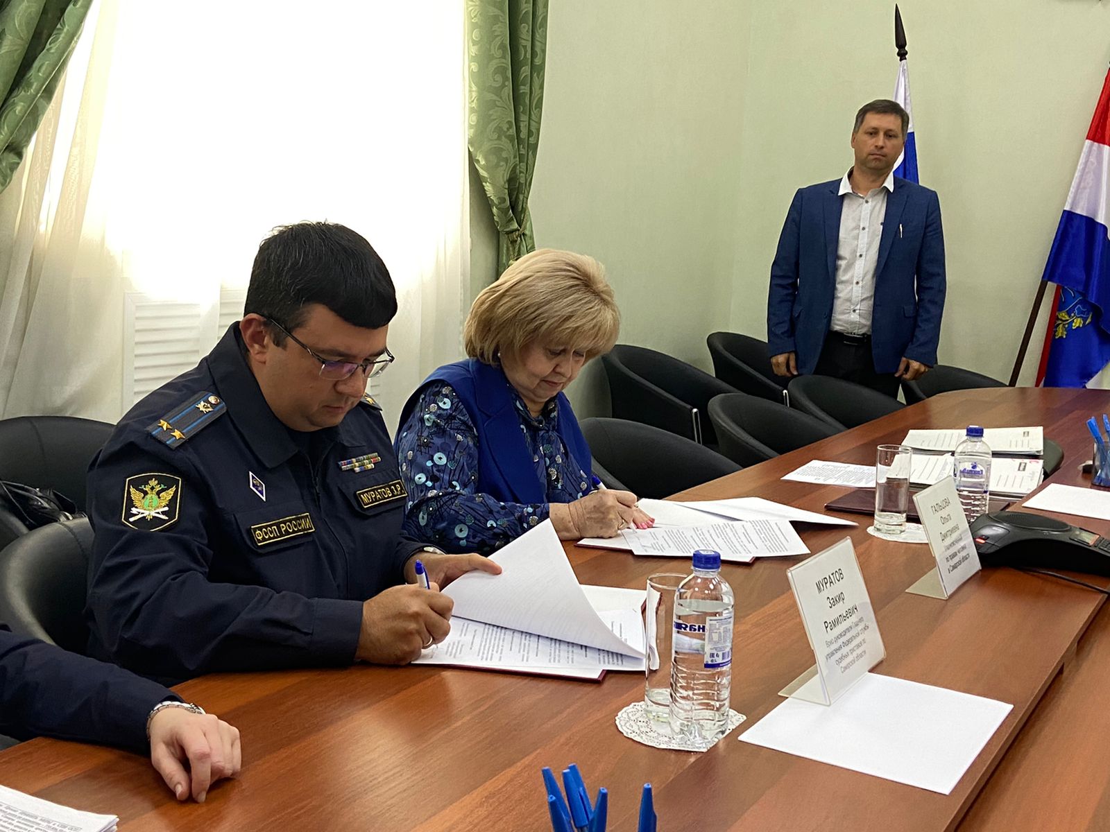 Уполномоченный по правам человека в Самарской области и главный судебный пристав Самарской области провели совместный прием граждан
