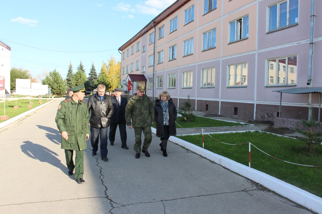 Условия размещения военнослужащих, призванных в рамках частичной мобилизации проверила Уполномоченный по правам человека Ольга Гальцова