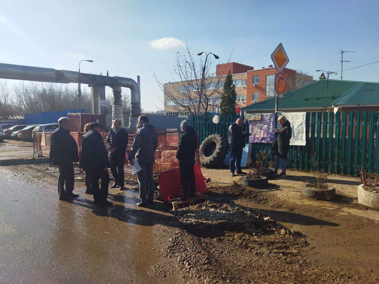 Выезд по обращению жителей улицы Загородной и Песчаной в Самаре
